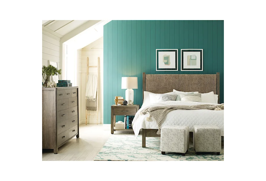Island House King Bedroom Group by Bassett at Esprit Decor Home Furnishings